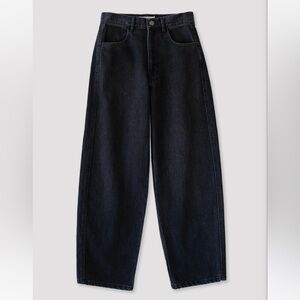 Micaela Greg faded black panel jeans in small. New w/ tags.